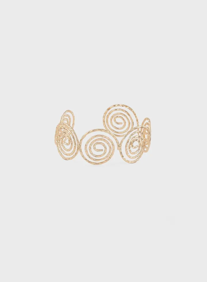 Spiral Cuff Bangle