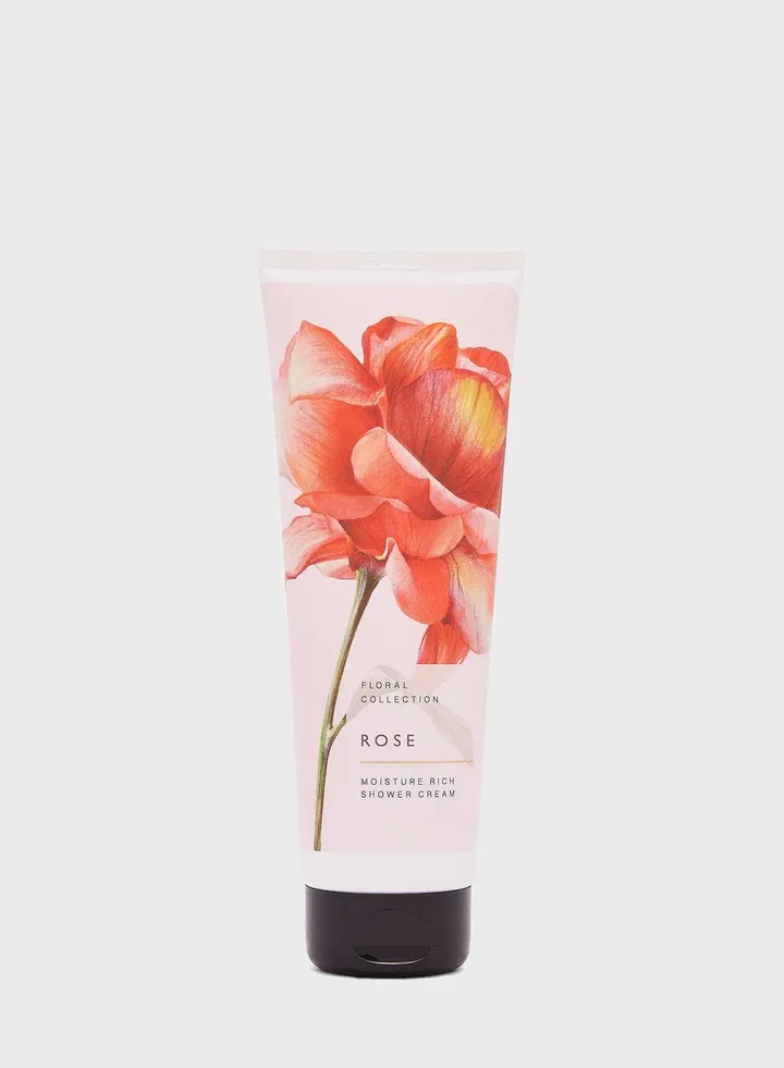 Floral Rose Shower Cream