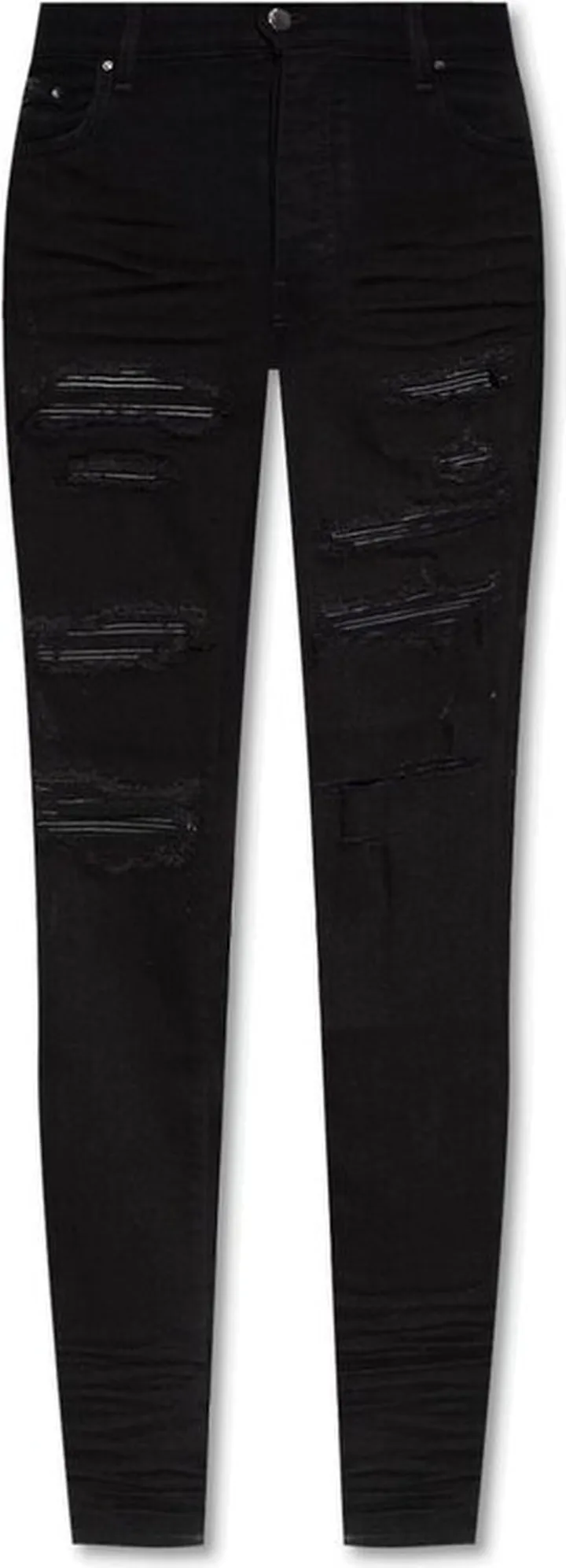 Amiri Distressed Tapered Leg Jeans
