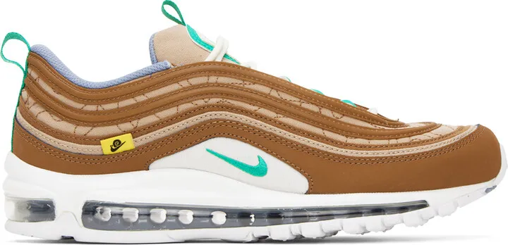 Nike Brown & Green Air Max 97 SE Sneakers