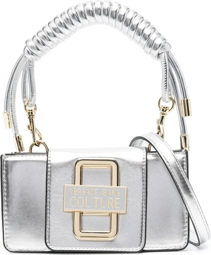 Logo-Plaque Crossbody Bag