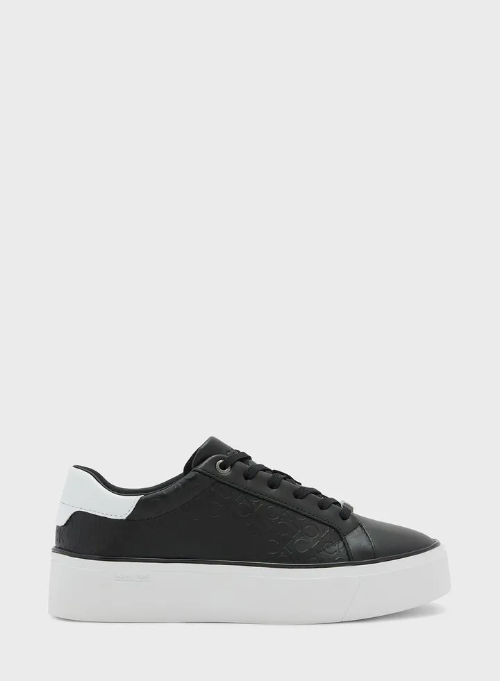 Lace Up Low Top Sneakers