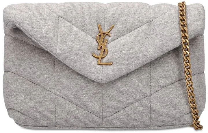Mini Loulou Puffer wool shoulder bag