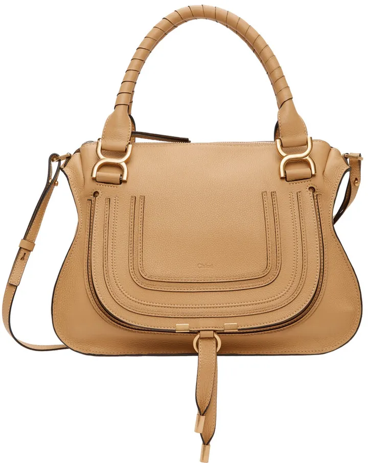 Chloé Tan Marcie Shoulder Bag