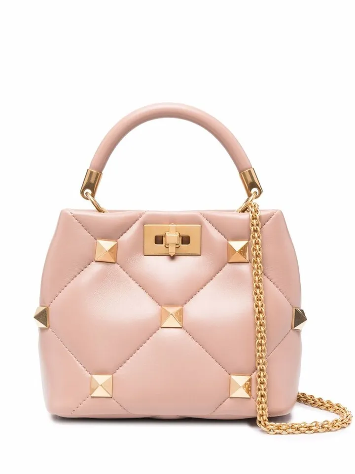 small Roman Stud leather bag