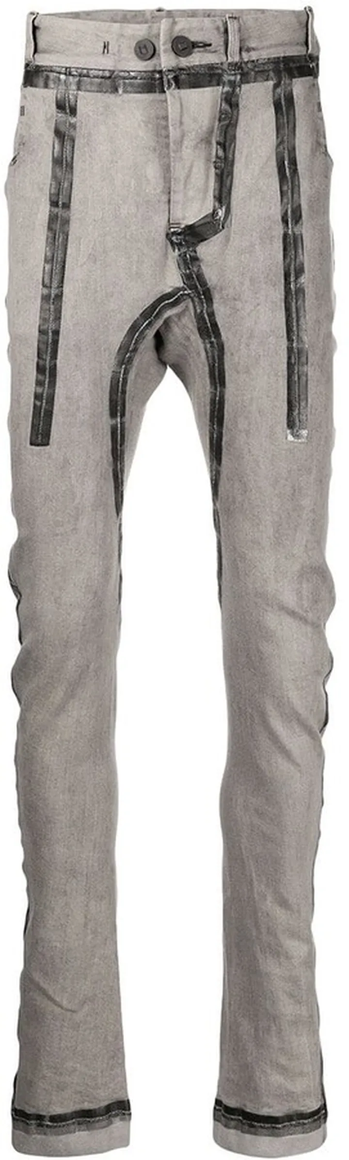 Tape Detail Skinny Trousers