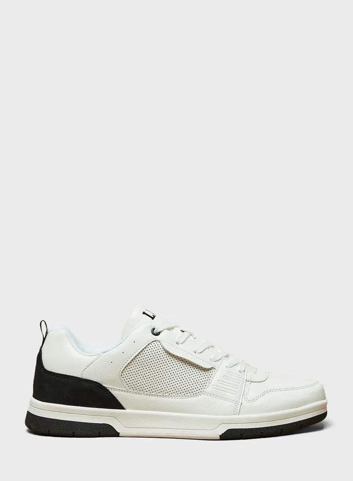 Lace Up Low Top Sneakers