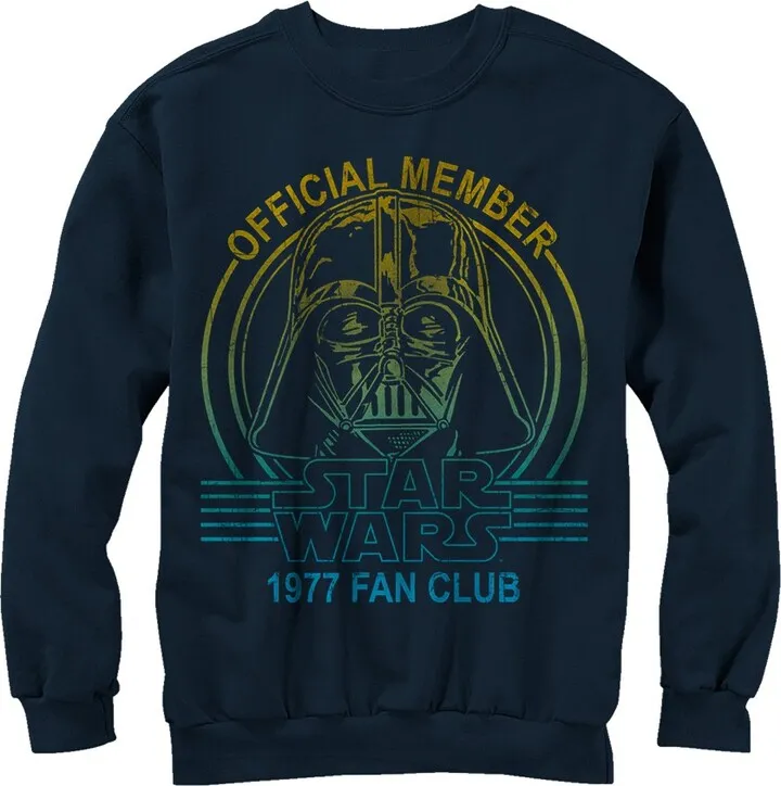 Men's Star Wars Fan Club Sweatshirt - Navy Blue - X Large