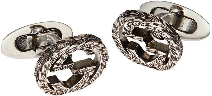 GG sterling silver cufflinks