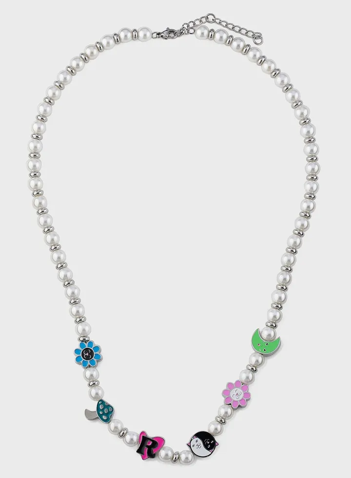 Lucky Charms Pearl Necklace
