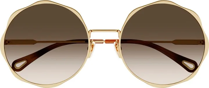 59mm Round Sunglasses