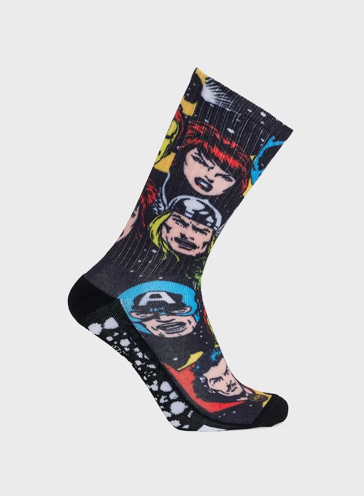 Galactic Heads Crew Socks