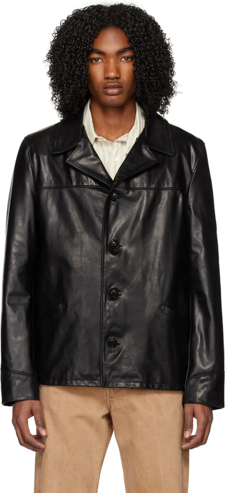 Schott Black 544 Leather Jacket