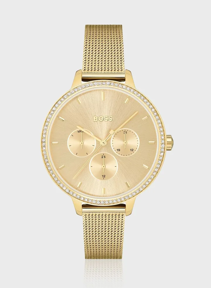 Prime Steel Strap Analog Watch