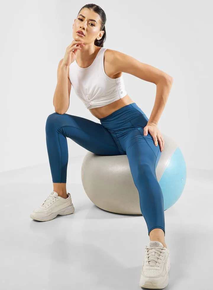 Seam Detail Ankle Length Legging