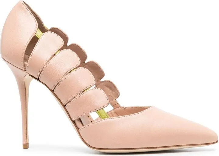 Hazra Fan stiletto pumps