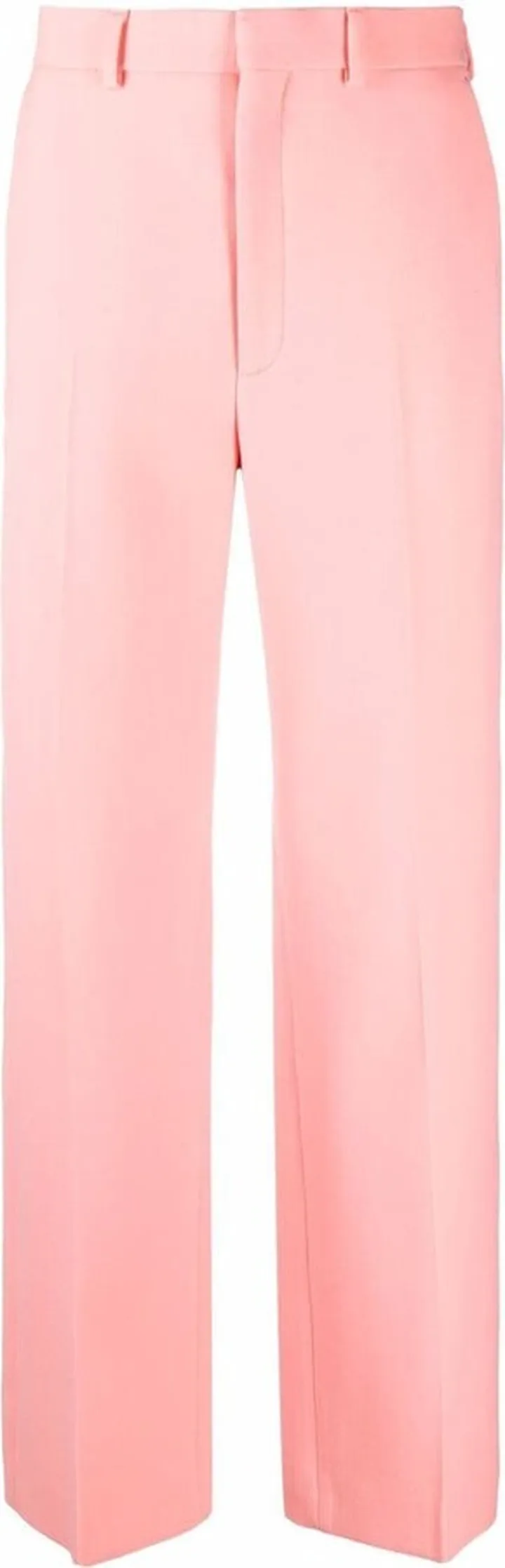 Straight-Leg Tailored Merino Trousers