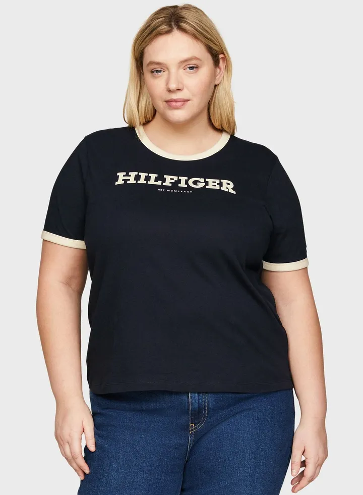 Crew Neck Graphic T-Shirt