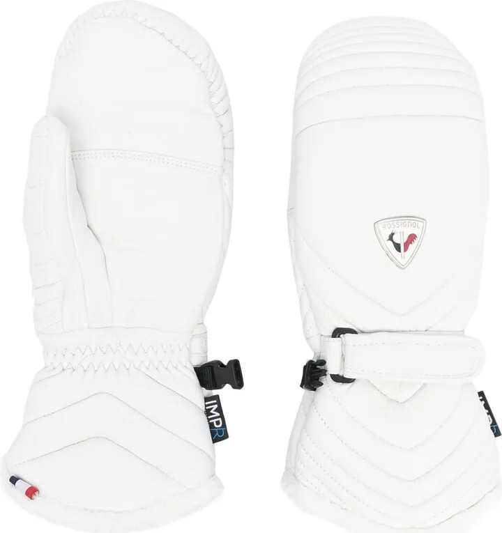 Logo-Patch Detail Ski Gloves