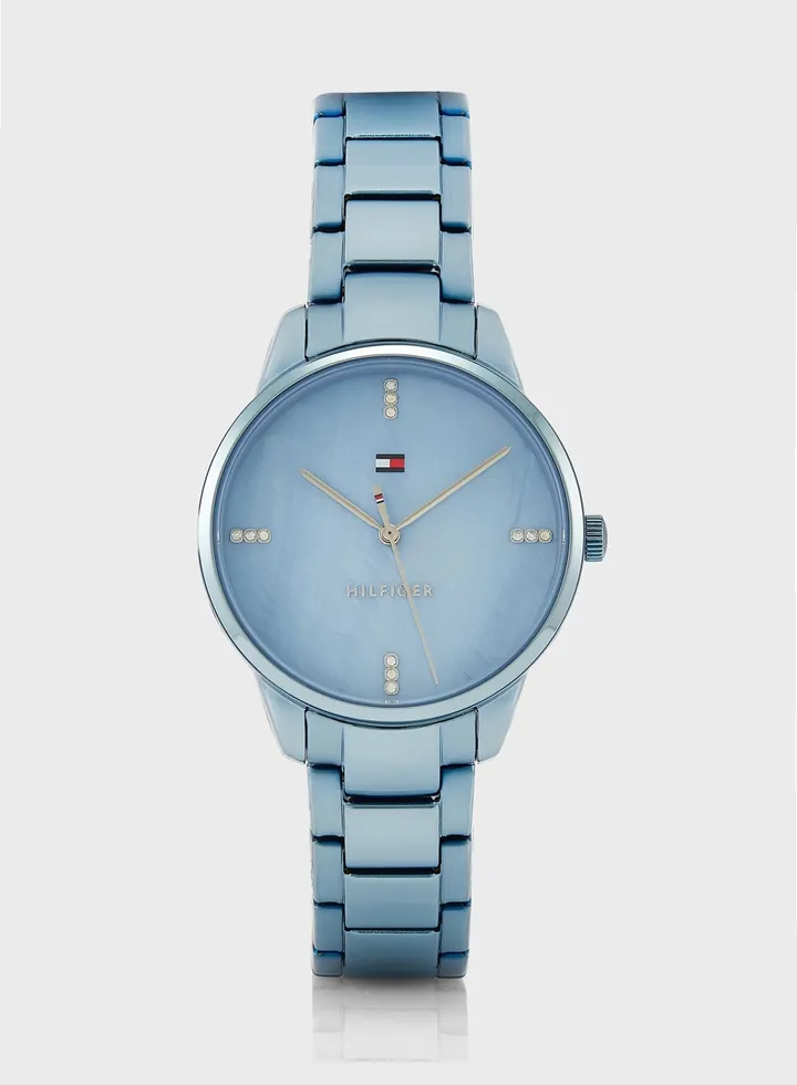 Paige Steel Strap Analog Watch