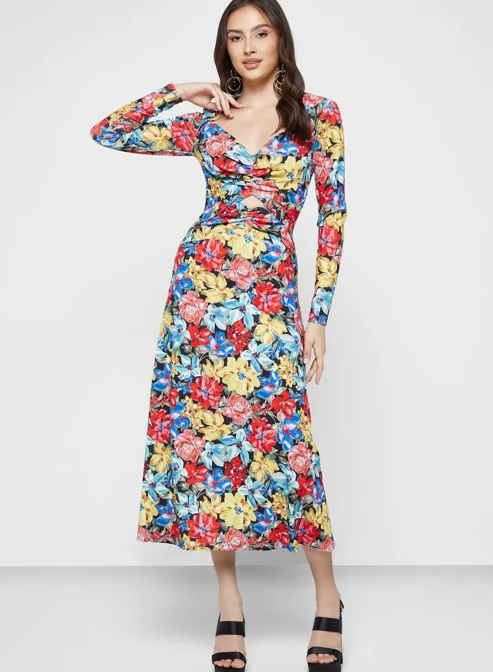 Floral Print Dress