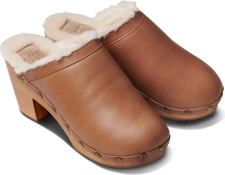Woodpecker Genuine Shearling Clog