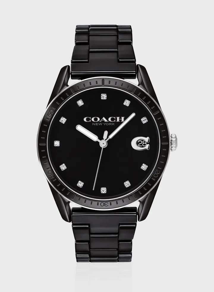 Preston Steel Strap Analog Watch