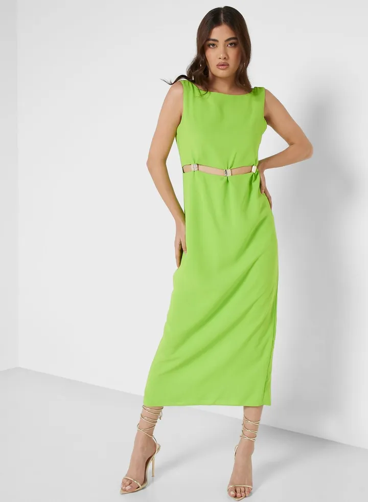 Cut Out Detail Dress