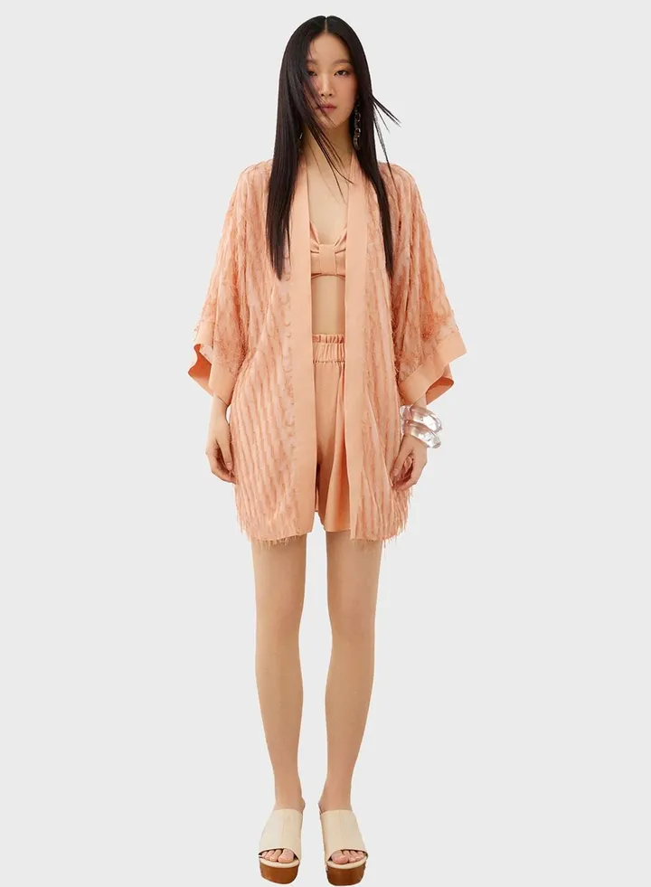 Cape Sleeve Kimono