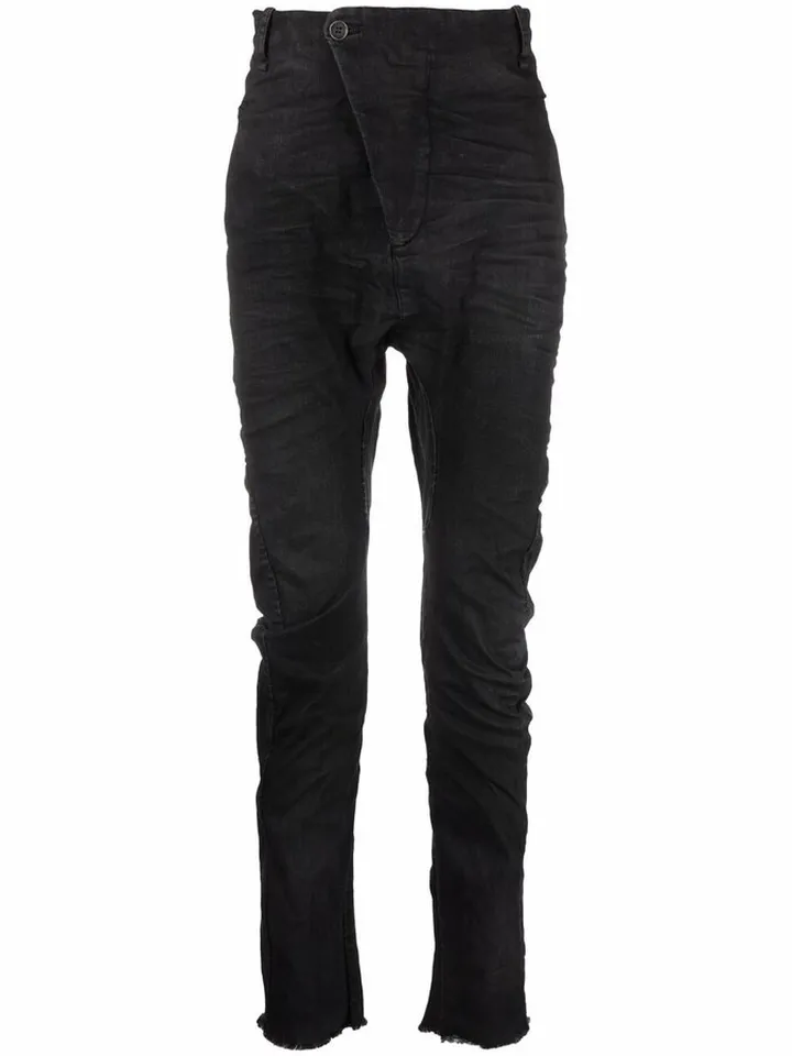 Stitch-Detail Skinny Jeans