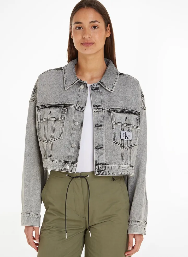 Denim Detail Jacket