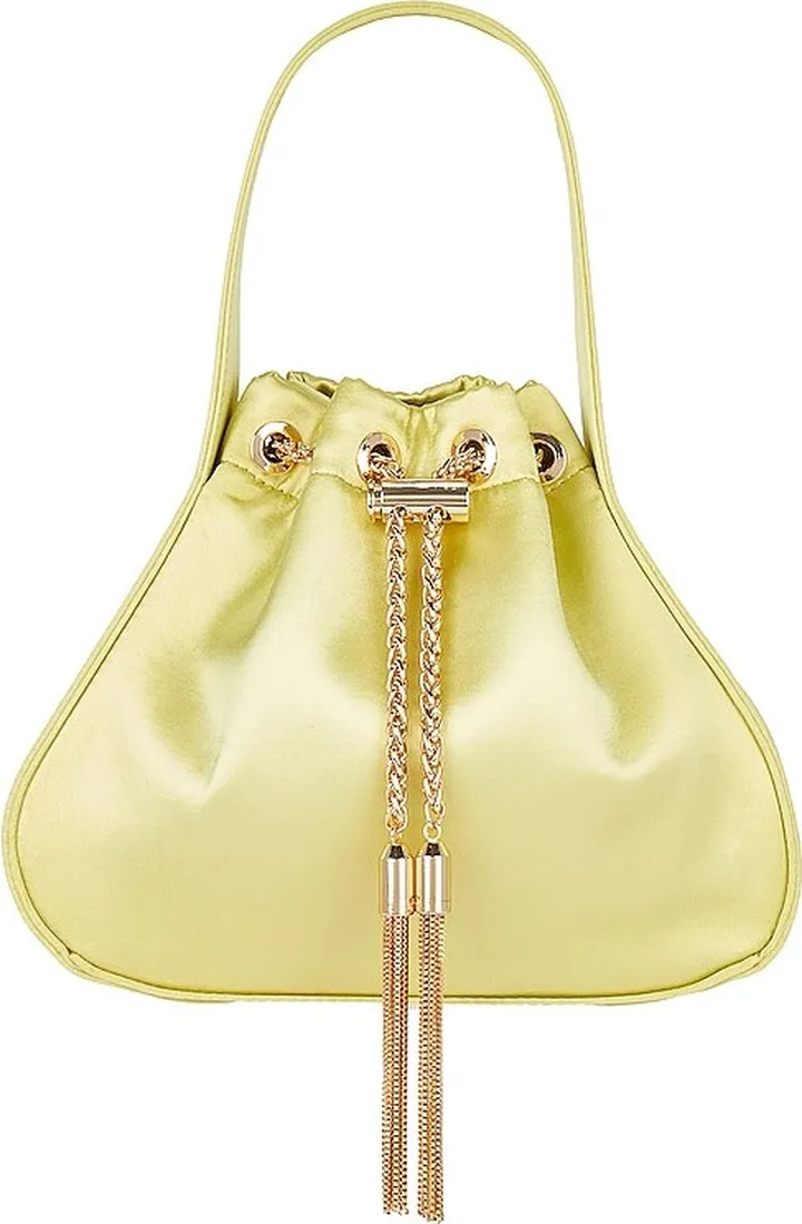 Miki Drawstring Satin Bag