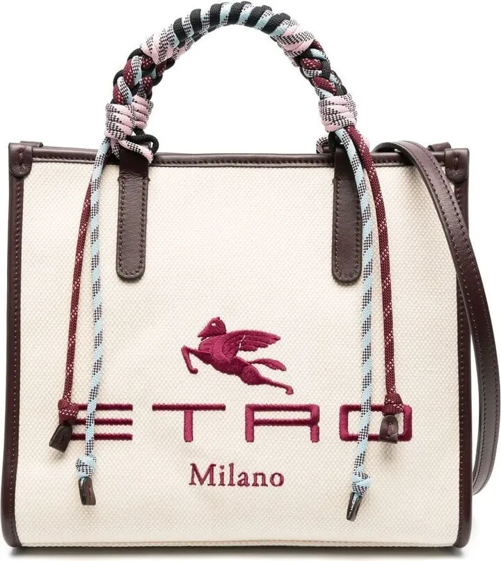 Logo-Embroidered Tote Bag