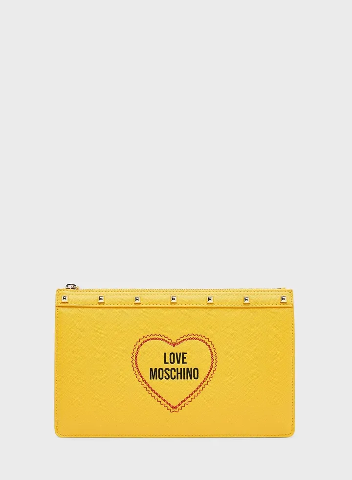 Logo Slim Clutch