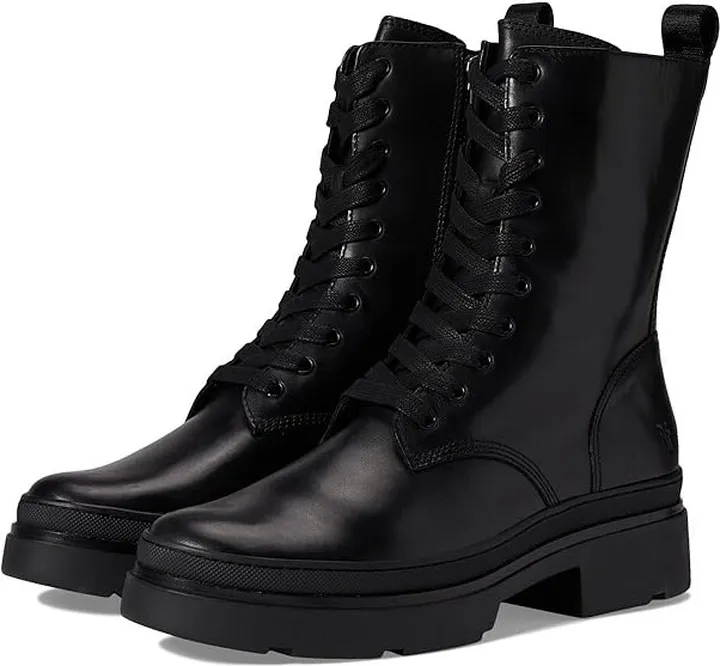 Frye Chloe Combat (Black) Women's Boots
