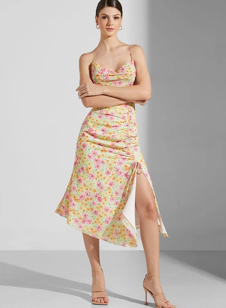 Malena Floral Print Dress