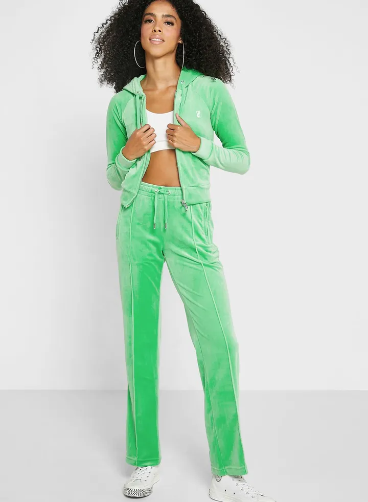 High Waist Drawstring Pants