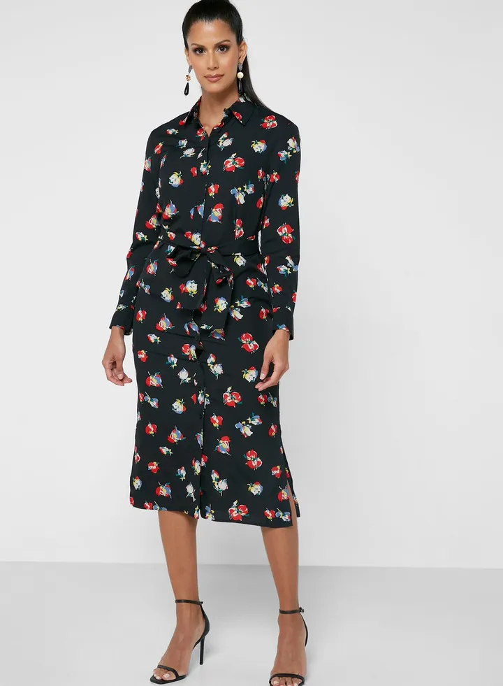 Floral Print Dress