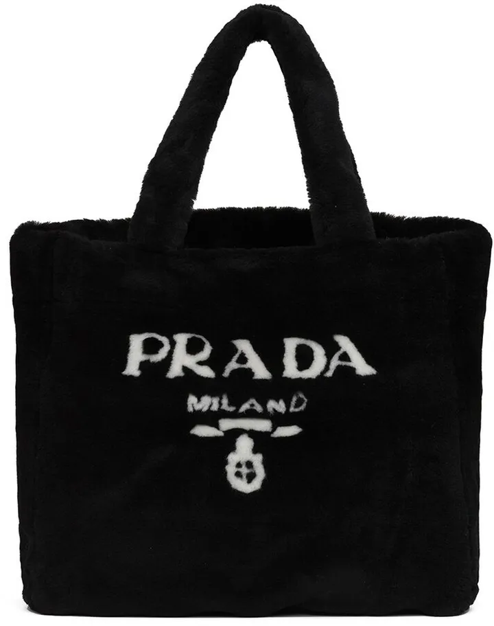 Shearling Tote Bag