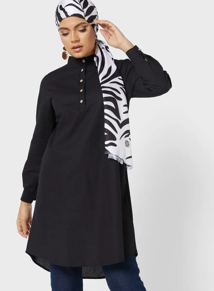 Causal Longline Tunic