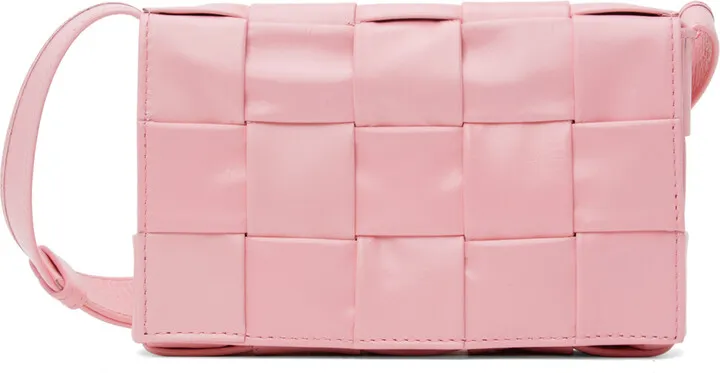 Bottega Veneta Pink Small Cassette Bag