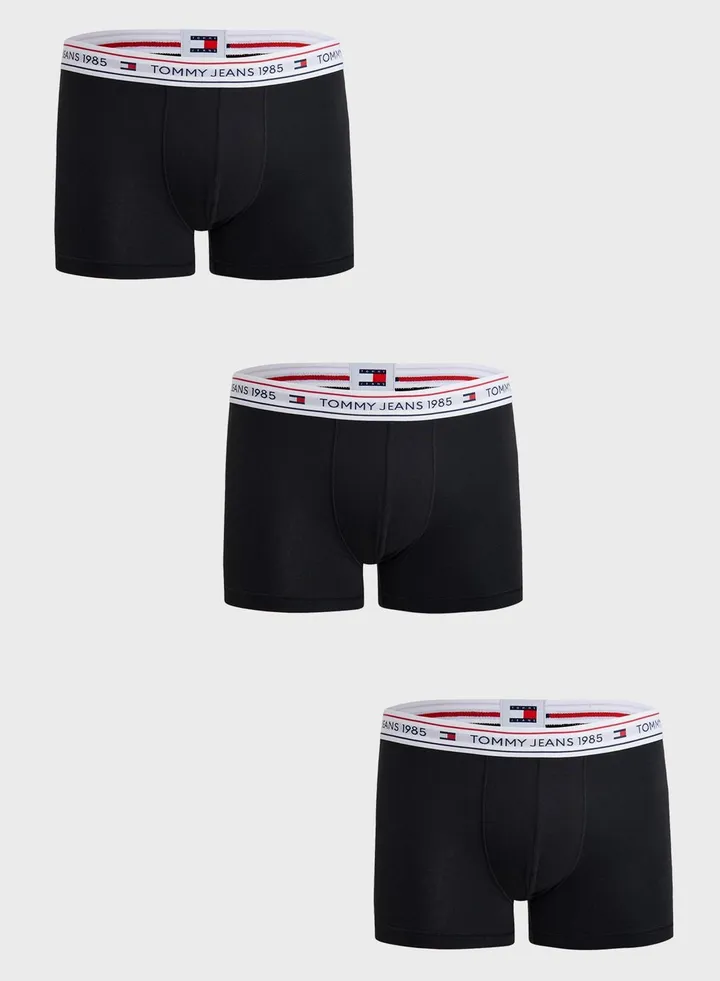 3 Pack Logo Band Trunks