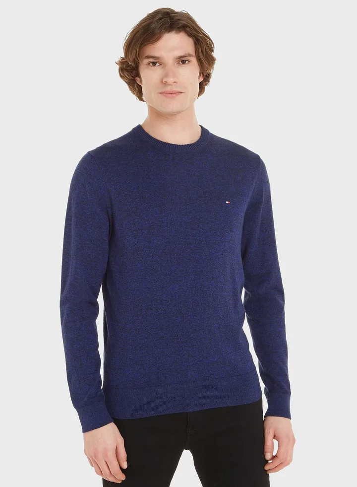Logo Crew Neck Sweater