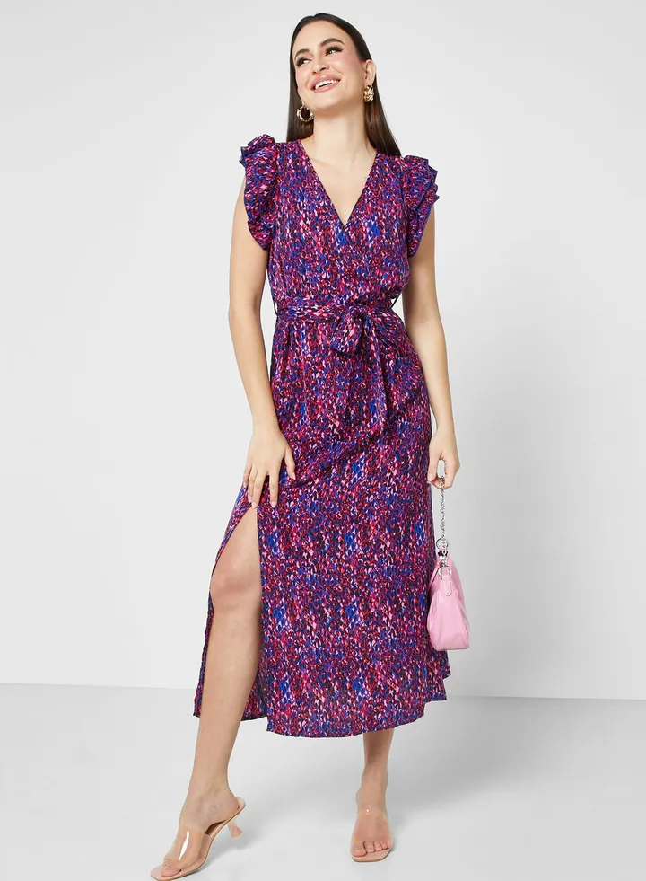 Ditsy Print Dress