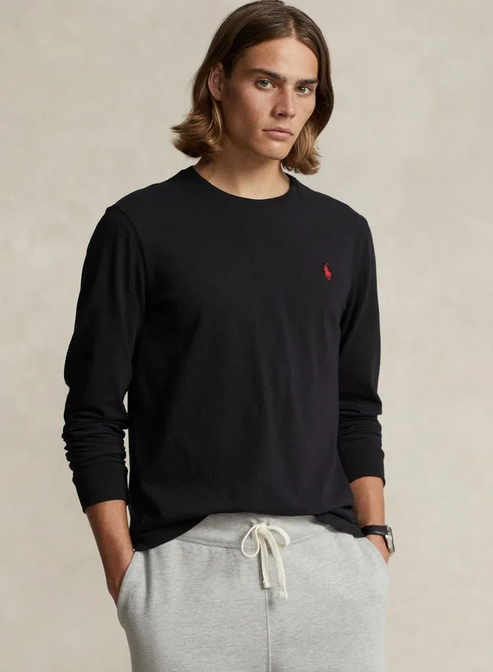Classic Fit Jersey Long-Sleeve T-Shirt