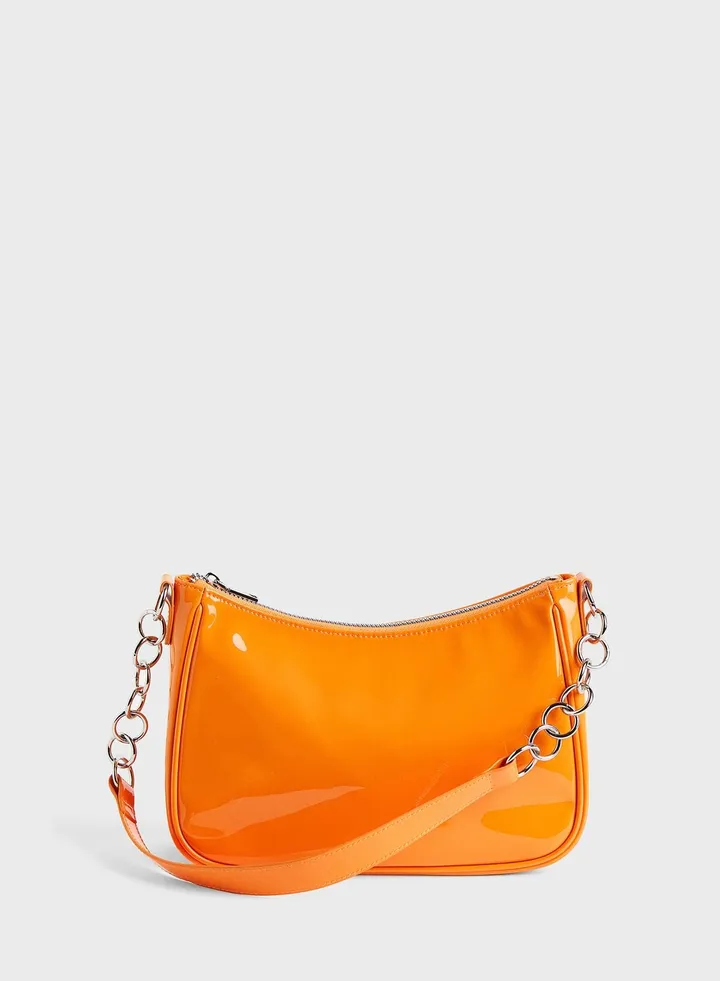 Chain Detailed Crossbody