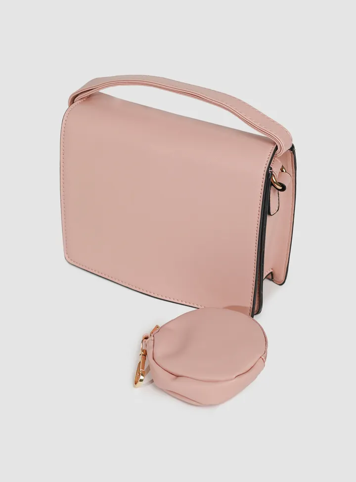 Faux Leather Handbag