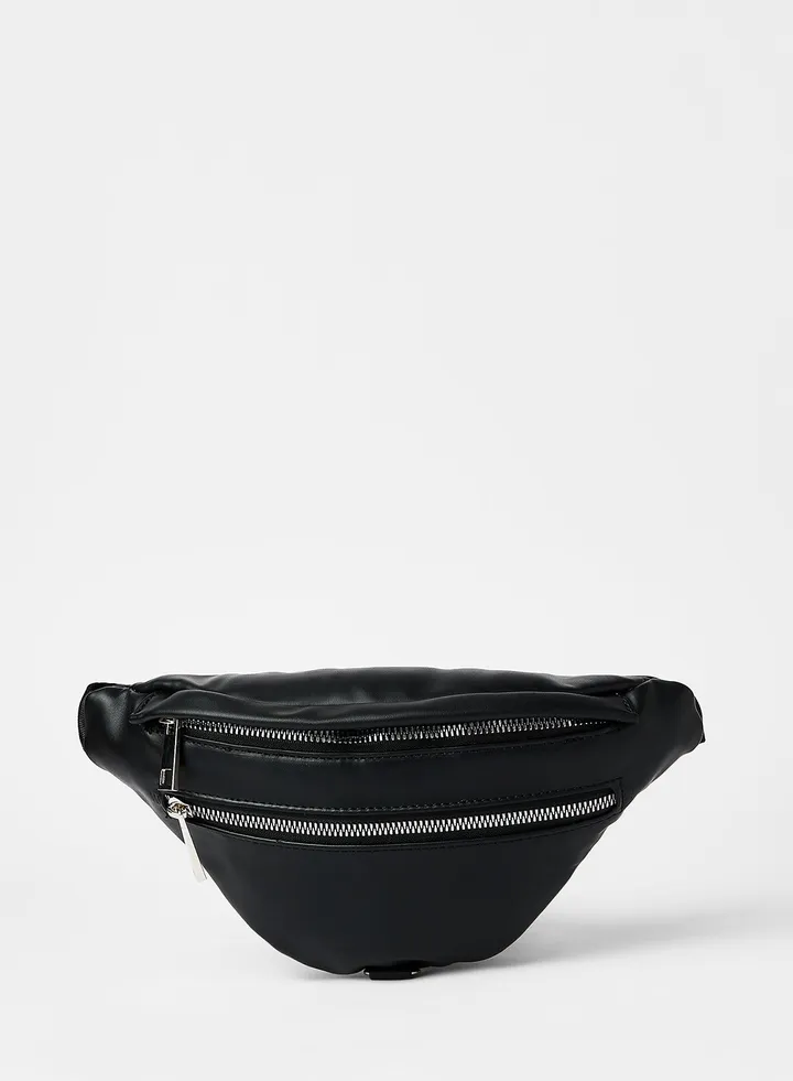 Faux Leather Waistpack