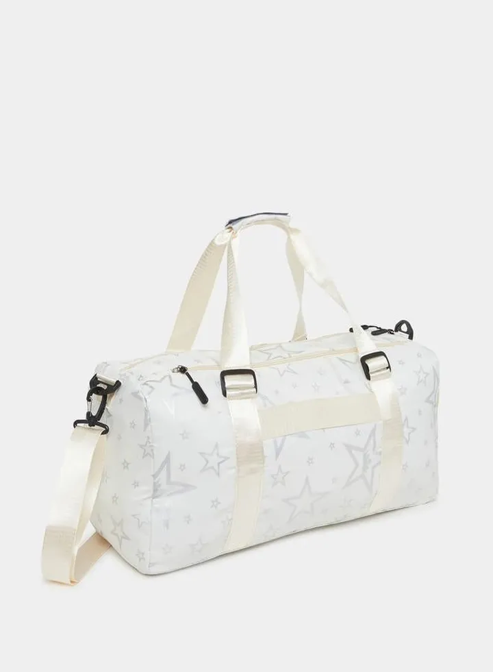 Star Print Gym Bag