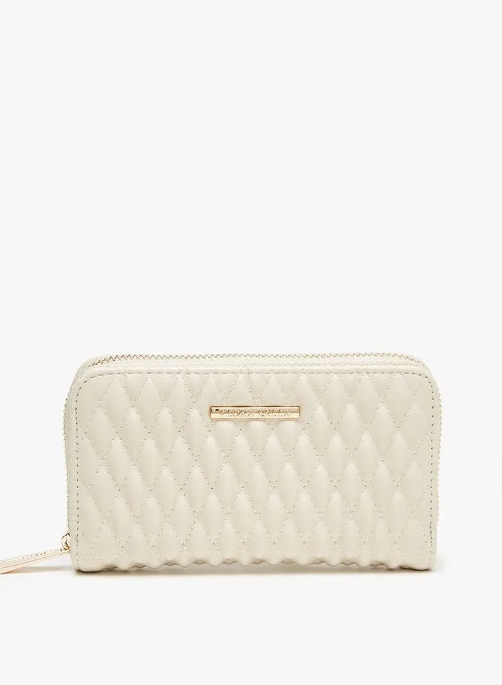 Women's Quilted Zip Around Wallet
